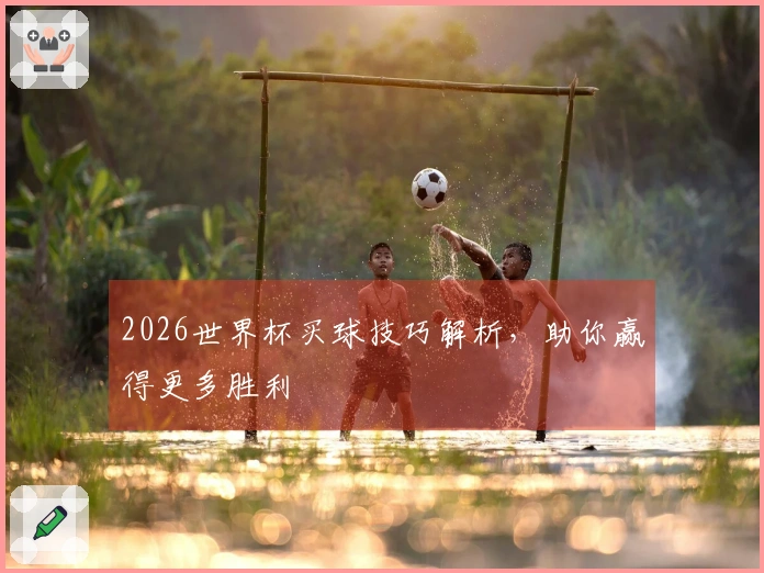 2026世界杯买球技巧解析，助你赢得更多胜利